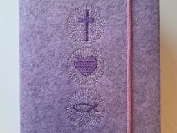 Gotteslobhülle - Fliederfarben