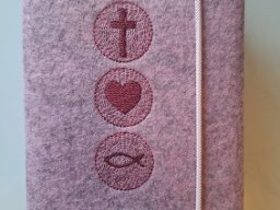 Gotteslobhülle - rosa